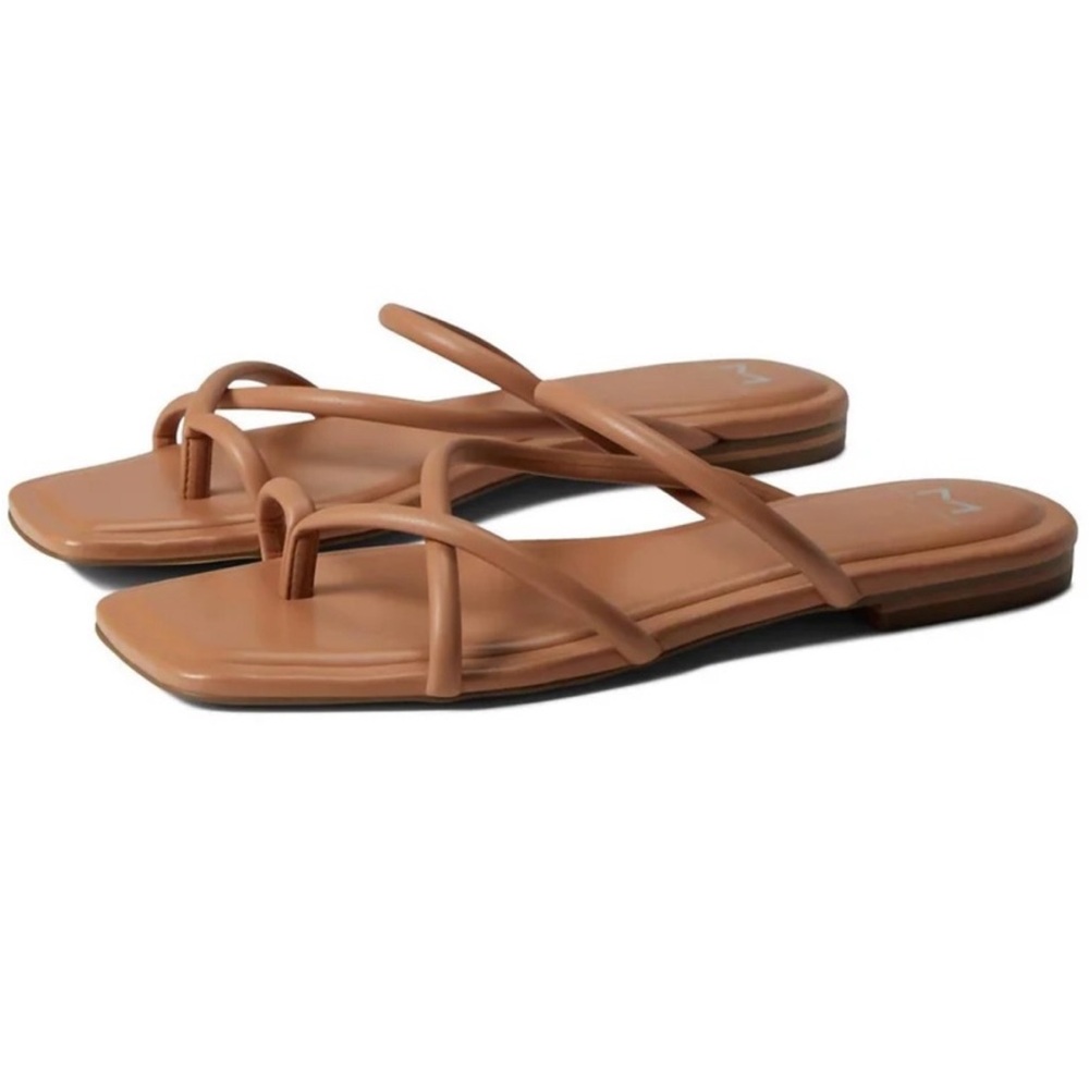 NWOB - Marc Fisher Tan Strappy Sandals